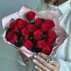 Букет из 15 красных роз (Кения) 40 см в Тюмени